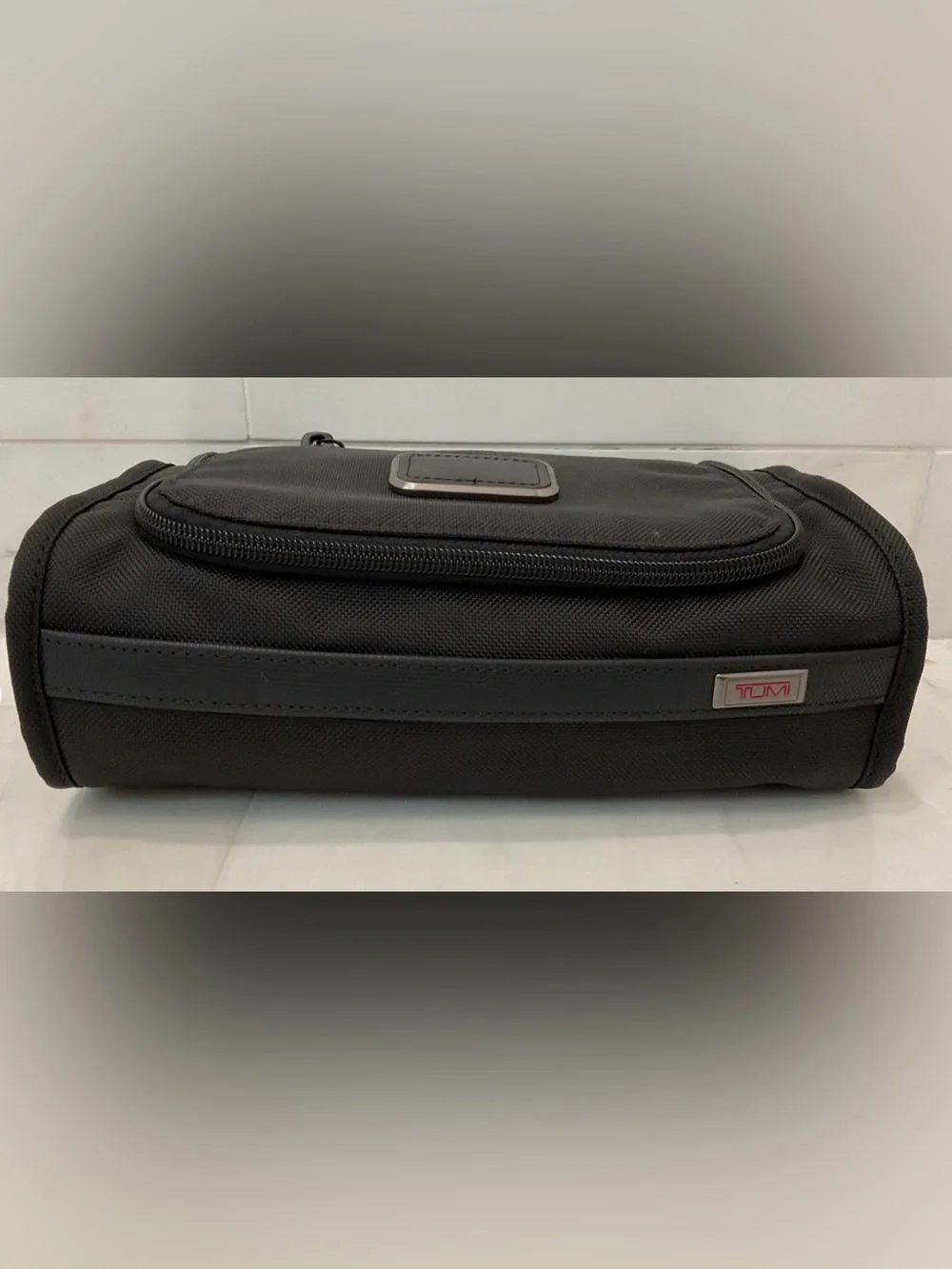 NEW Tumi ALPHA 10.75” Ballistic Nylon TRAVEL DOPP Toiletry KIT - BLACK